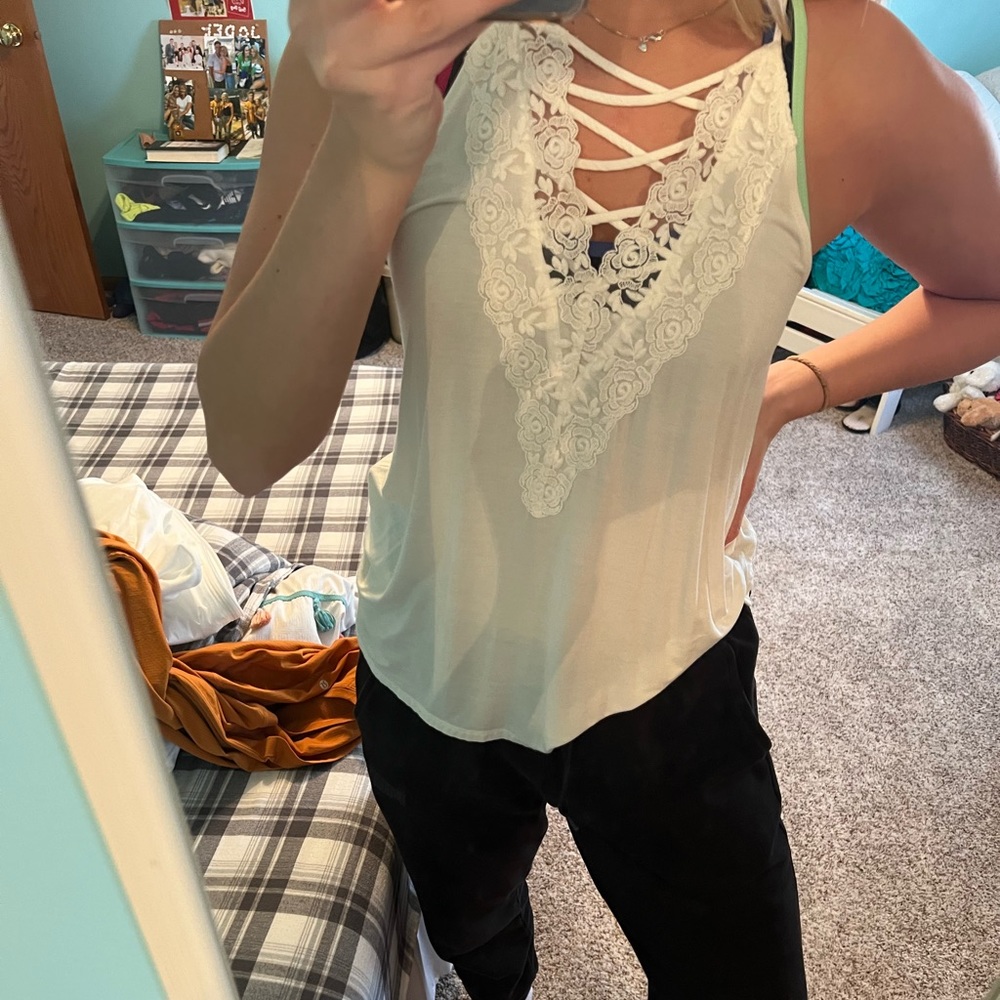 American eagle soft medium tank top